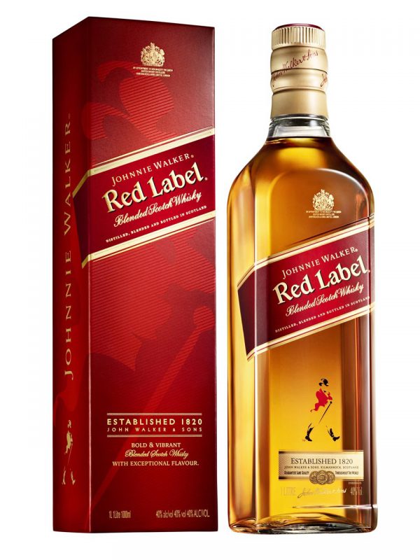 JOHNNIE WALKER RED LABEL BLENDED SCOTCH WHISKY 750ML WHOLESALE