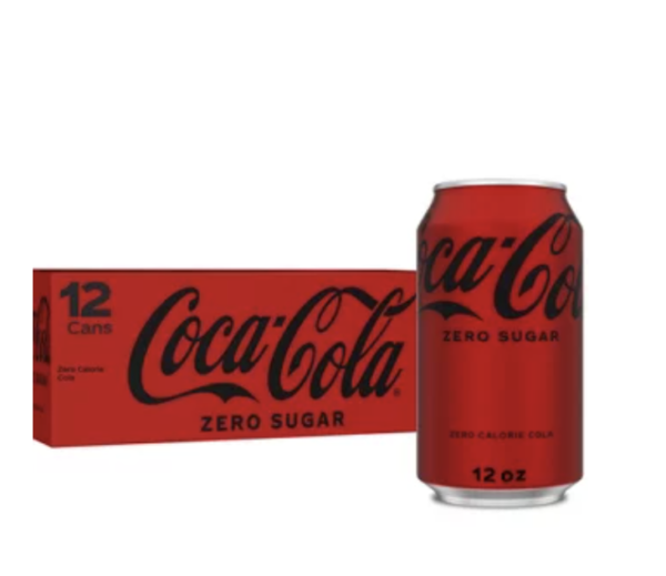 Coca-Cola Zero Sugar 12pk/12 fl Oz Cans for Sale