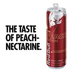 Red Bull Energy Drink Peach Nectarine 12 Fl Oz Wholesale