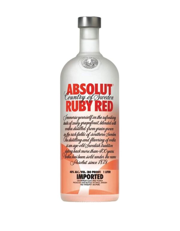 Absolut Ruby Red Vodka for Sale