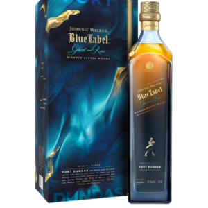 Johnnie Walker Blue Label Ghost and Rare Port Dundas Blended Scotch Whisky for Sale