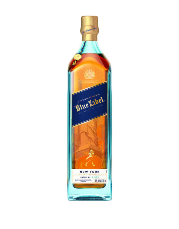 Johnnie Walker Blue Label Blended Scotch Whisky New York for Sale