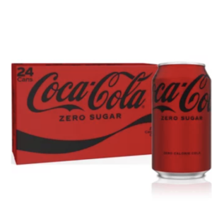 Coca-Cola Zero Sugar 24pk/12 fl Oz Cans for Sale