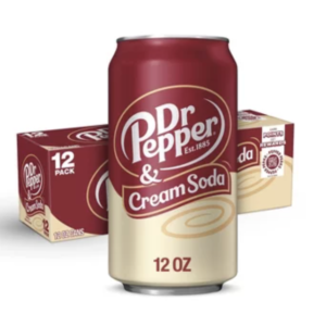 Dr Pepper Cream Soda 12pk/12 fl oz Cans for Sale